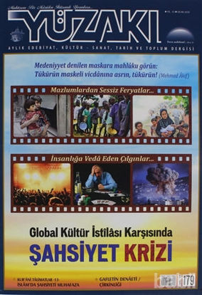 Picture of Yüzakı Aylık Edebiyat, Kültür - Sanat, Tarih ve Toplum Dergisi Sayı: 179 Ocak 2020
