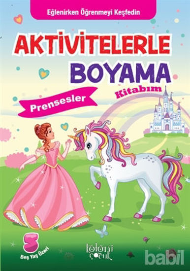 Picture of Aktivitelerle Boyama Kitabım - Prensesler
