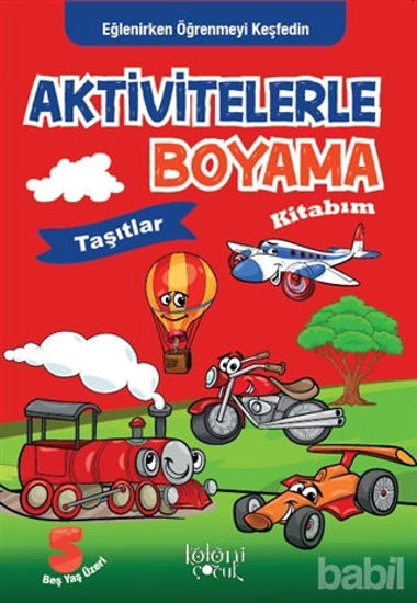 Picture of Aktivitelerle Boyama Kitabım - Taşıtlar