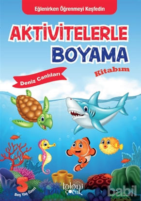 Picture of Aktivitelerle Boyama Kitabım - Deniz Canlıları