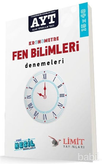Picture of AYT Kronometre Fen Bilimleri Denemeleri
