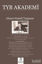 Picture of TYB Akademi Dergisi Sayı: 5 Mayıs 2012