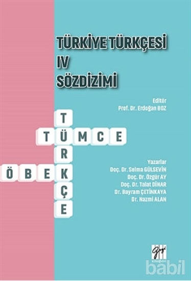 Picture of Türkiye Türkçesi 4 Sözdizimi