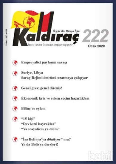 Picture of Kaldıraç Dergisi Sayı: 222 Ocak 2020