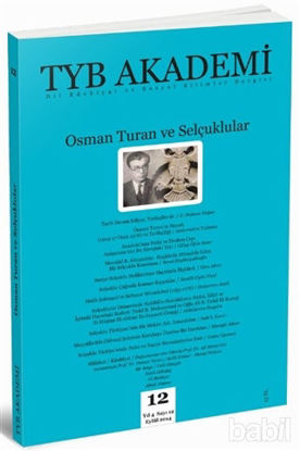 Picture of TYB Akademi Dergisi Sayı: 12 Eylül 2014