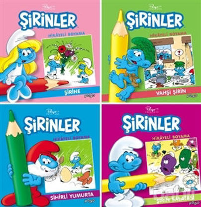 Picture of Şirinler Hikayeli Boyama Seti (4 Kitap Takım)