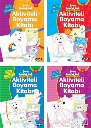 Picture of Aktiviteli Boyama Kitapları Seti (4 Kitap Takım)