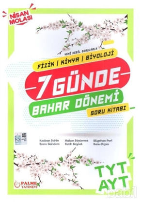 Picture of TYT AYT 7 Günde Bahar Dönemi Fizik - Kimya - Biyoloji Soru Kitabı
