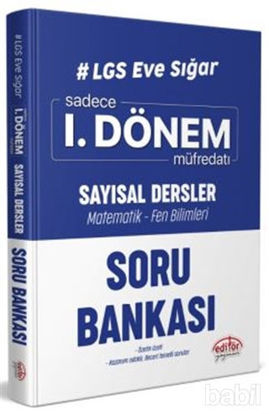 Picture of LGS Eve Sığar 1. Dönem Sayısal Dersler Soru Bankası