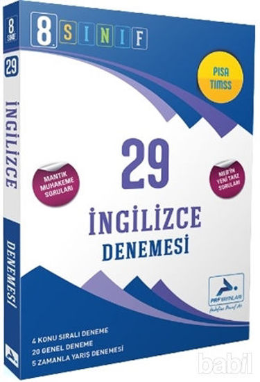 Picture of 8. Sınıf İngilizce 29'lu Branş Deneme