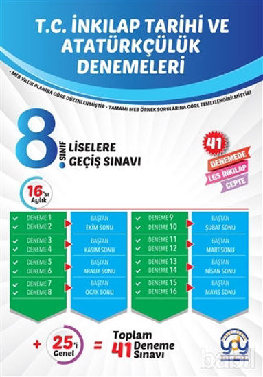 Picture of 8. Sınıf T.C. LGS İnkılap Tarihi ve Atatürkçülük Denemeleri
