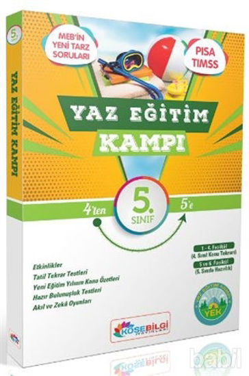 Picture of 5. Sınıf Yaz Eğitim Kampı Tatil Kitabı