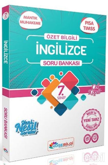 Picture of 7.Sınıf İngilizce Özet Bilgili Soru Bankası