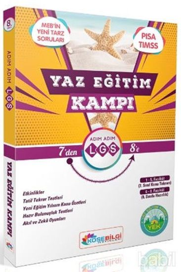 Picture of 8. Sınıf Yaz Eğitim Kampı Tatil Kitabı