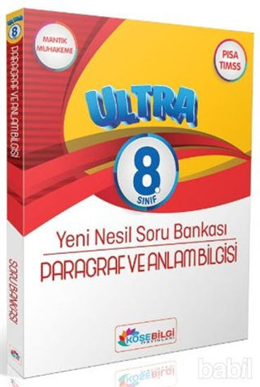Picture of 8.Sınıf Ultra Paragraf ve Anlam Bilgisi Soru Bankası (Çözümsüz)
