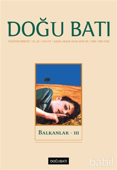 Picture of Doğu Batı Düşünce Dergisi Yıl: 23 Sayı: 91