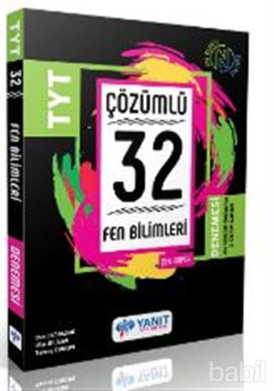 Picture of Yanıt TYT Çözümlü 32 Fen Bilimleri Branş Deneme