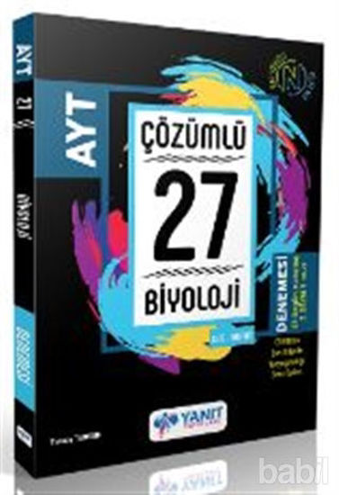 Picture of Yanıt AYT Çözümlü 27 Biyoloji Branş Denemesi