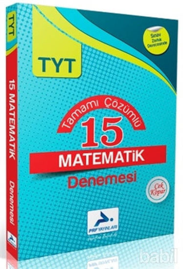 Picture of TYT Matematik Tamamı Çözümlü 15 Denemesi