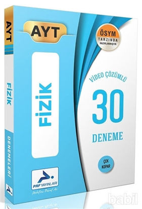 Picture of AYT Fizik Video Çözümlü 30 Deneme