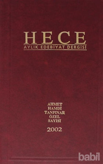 Picture of Hece Ahmet Hamdi Tanpınar Özel Sayısı 61 2002 (Ciltli)