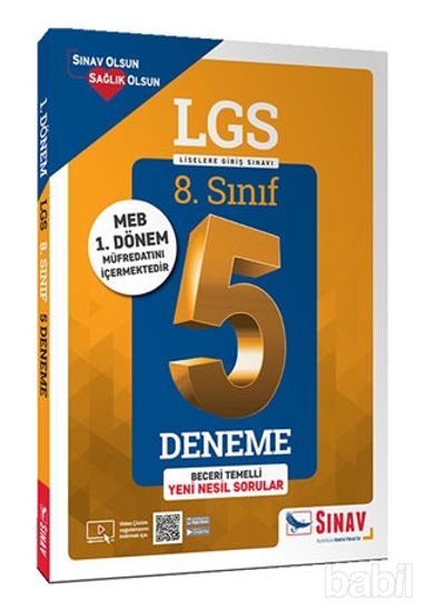 Picture of 8. Sınıf 1. Dönem LGS Çözümlü 5 Deneme