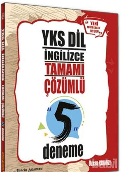 Picture of YKS-DIL İngilizce Çözümlü 5 Deneme