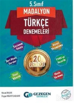 Picture of Gezegen Yayınları 5. Sınıf Türkçe Madalyon 20 Deneme