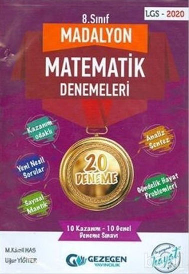 Picture of Gezegen 8.Sınıf Madalyon LGS Matematik Denemeleri 20 Deneme