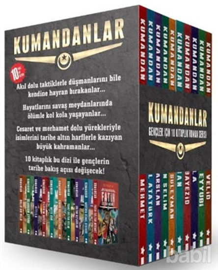 Picture of Kumandanlar Seti (10 Kitap Takım Kutulu)