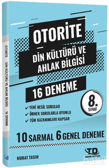 Picture of LGS Din Kültürü ve Ahlak Bilgisi 8.Sınıf 16 Deneme Otorite