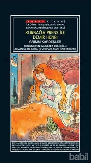 Picture of Sanatsal Resimli Kurbağa Prens ile Demir Henri - Grimm Masallar