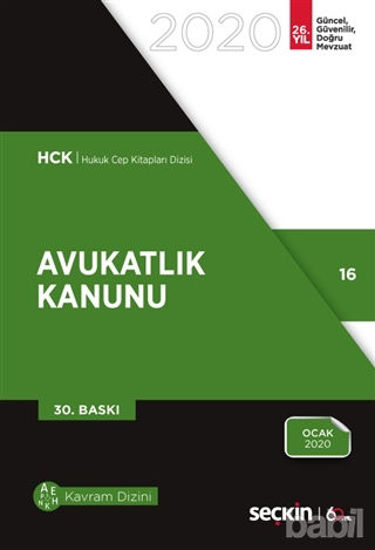 Picture of Avukatlık Kanunu Ocak 2020