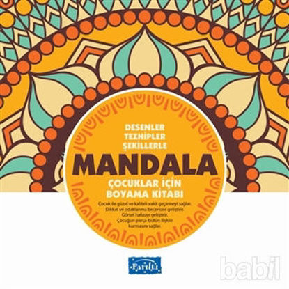 Picture of Desenler Tezhipler Şekillerle Mandala - Sarı Kitap
