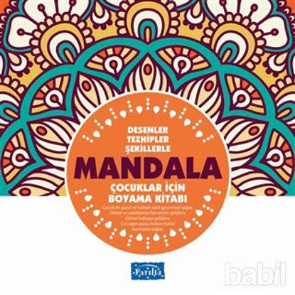 Picture of Desenler Tezhipler Şekillerle Mandala - Turuncu Kitap