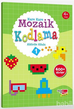 Picture of Kare Kare Mozaik Kodlama Aktivite Kitabı 1