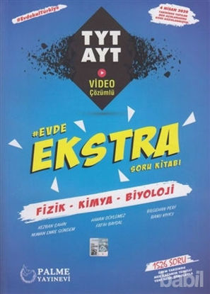 Picture of TYT-AYT Fizik - Kimya - Biyoloji Evde Ekstra Soru Kitabı