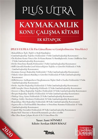 Picture of Plus Ultra Kaymakamlık Konu Çalışma Kitabı