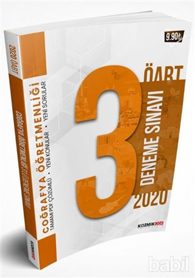 Picture of 2020 ÖABT Coğrafya Öğretmenliği PDF Çözümlü 3'lü Deneme