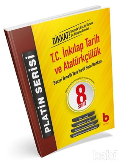 Picture of Platin Serisi 8.Sınıf T.C. İnkılap Tarih ve Atatürkçülük Soru Bankası