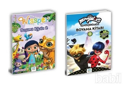 Picture of Wissperr and Miraculous Boyama Kitabı 2 Kalem Hediyeli