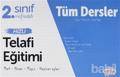 Picture of 2. Sınıf Tüm Dersler Hızlı Telafi Eğitimi