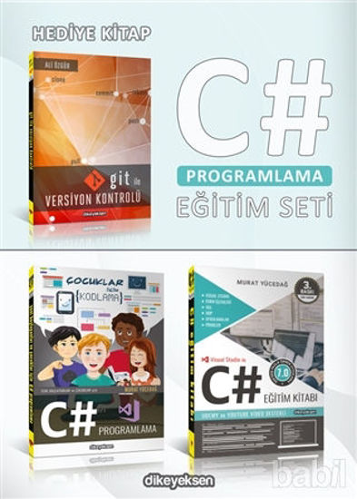 Picture of C# Programlama Eğitim Seti (3 Kitap 2 1)