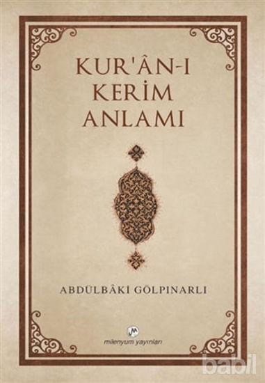 Picture of Kur'an-ı Kerim Anlamı