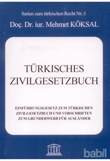 Picture of Türkisches Zivilgesetzbuch