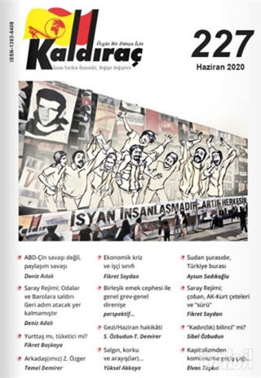 Picture of Kaldıraç Dergisi Sayı: 227 Haziran 2020