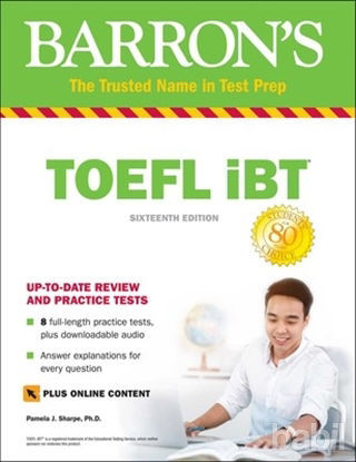 Picture of Barron's TOEFL IBT with Online Tests & Downloadable Audio