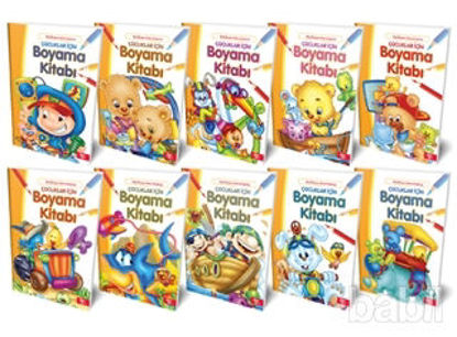 Picture of Çocuklar İçin Boyama Kitabı (10 Kitap Takım)