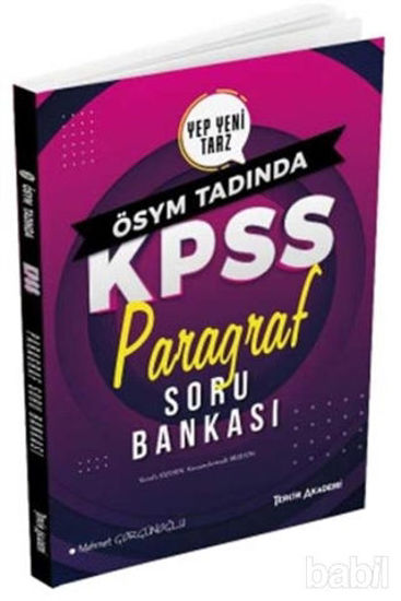 Picture of Tercih Akademi KPSS Paragraf Soru Bankası 2021