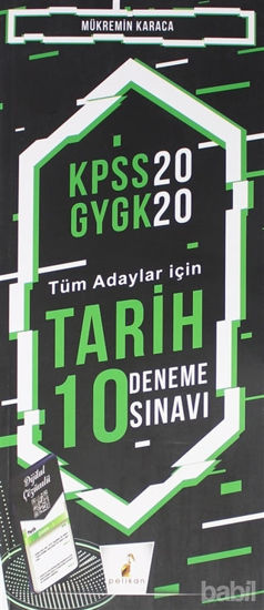 Picture of KPSS 2020 GYGK - Tüm Adaylar İçin Tarih 10 Deneme Sınavı
